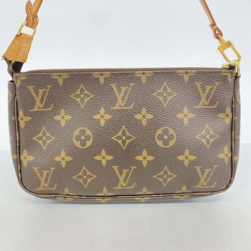 LOUIS VUITTON Brown Monogram Pochette Pouch - Picture 9 of 9